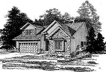 Byron Model with Stone Front and Loft