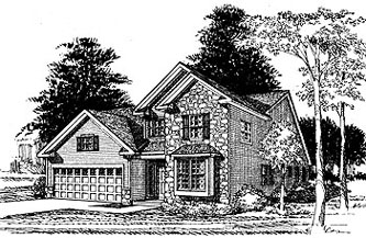 Conrad Model with Stone Front and Loft